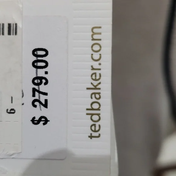 NWTCTed Baker US 16 white black cocktail STREACH Dress - Picture 12 of 15